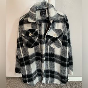 Boohoo Plaid Jacket